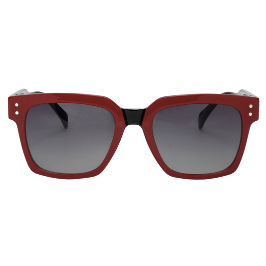 SOFIA Clip - Burgundy Sunglasses