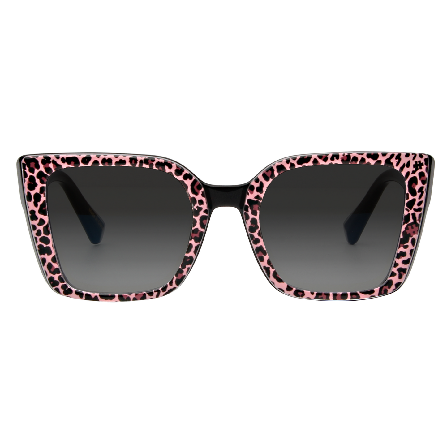 KATHY Clip – Pink Leopard Sunglasses