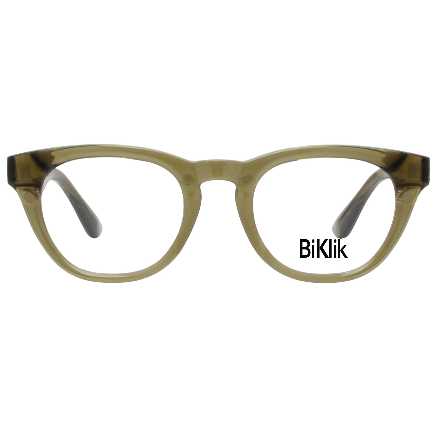LAURA – Olive Crystal Frame