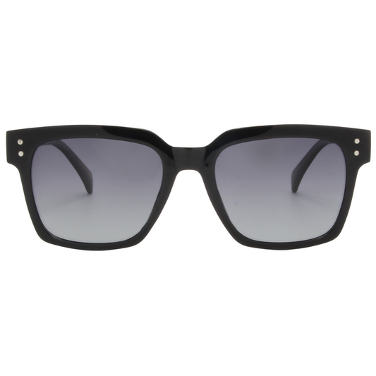 SOFIA – Black Frame Sunglasses (Gray Gradient)