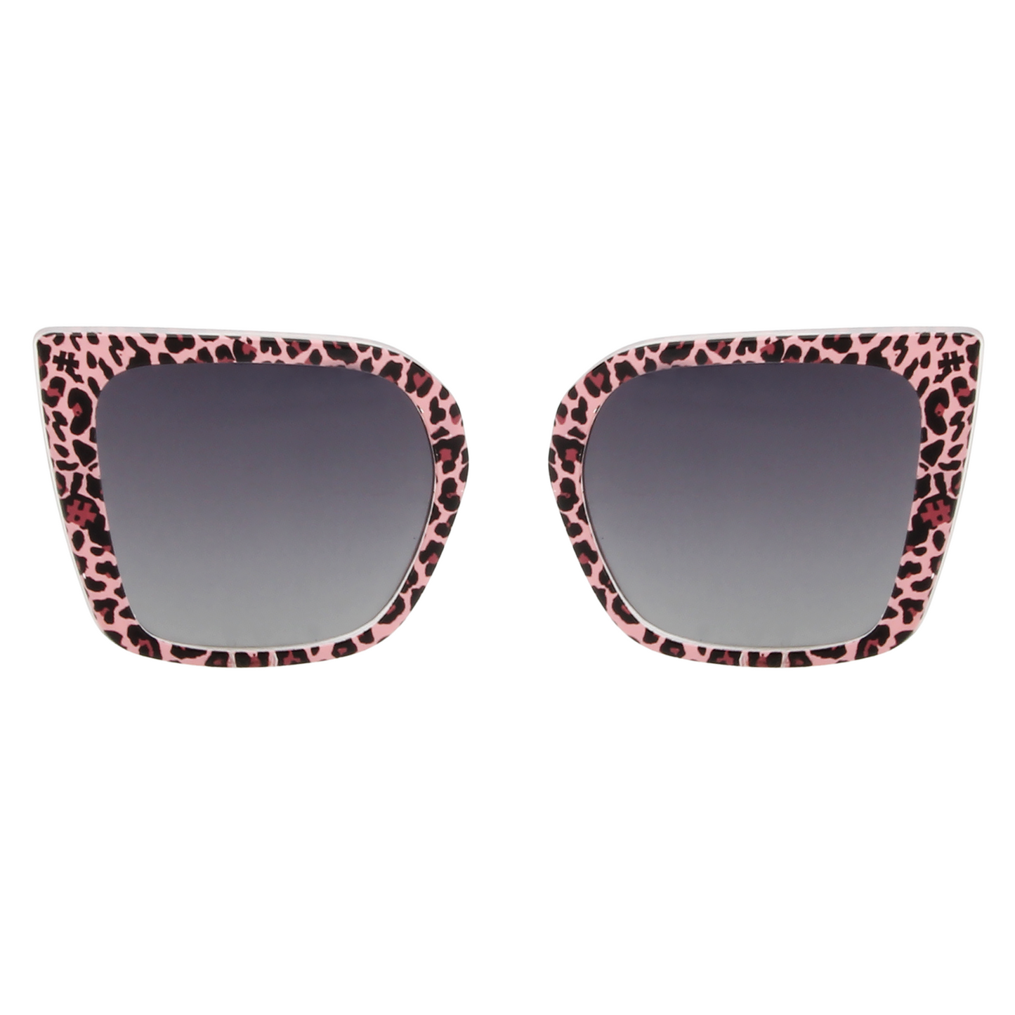 KATHY Clip – Pink Leopard Sunglasses