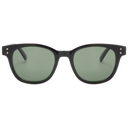 DEBBIE – Black Frame Sunglasses (Green G-15)