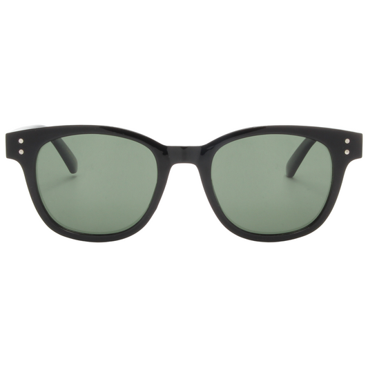 DEBBIE – Black Frame Sunglasses (Green G-15)