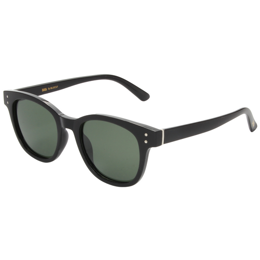 DEBBIE – Black Frame Sunglasses (Green G-15)