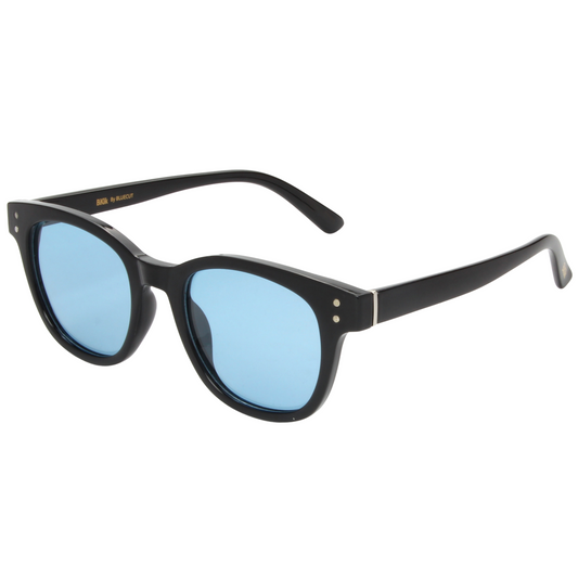DEBBIE – Black Frame Sunglasses (Light Blue)