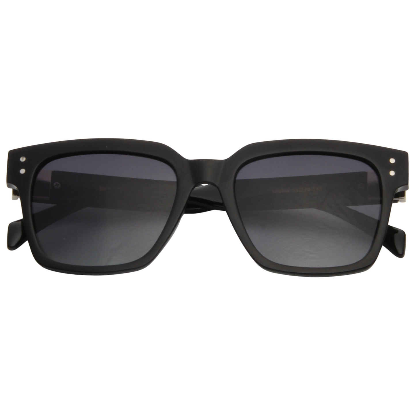 SOFIA – Black Frame Sunglasses (Gray Gradient)