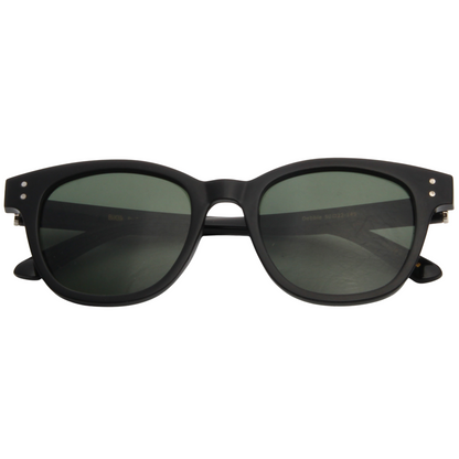 DEBBIE – Black Frame Sunglasses (Green G-15)