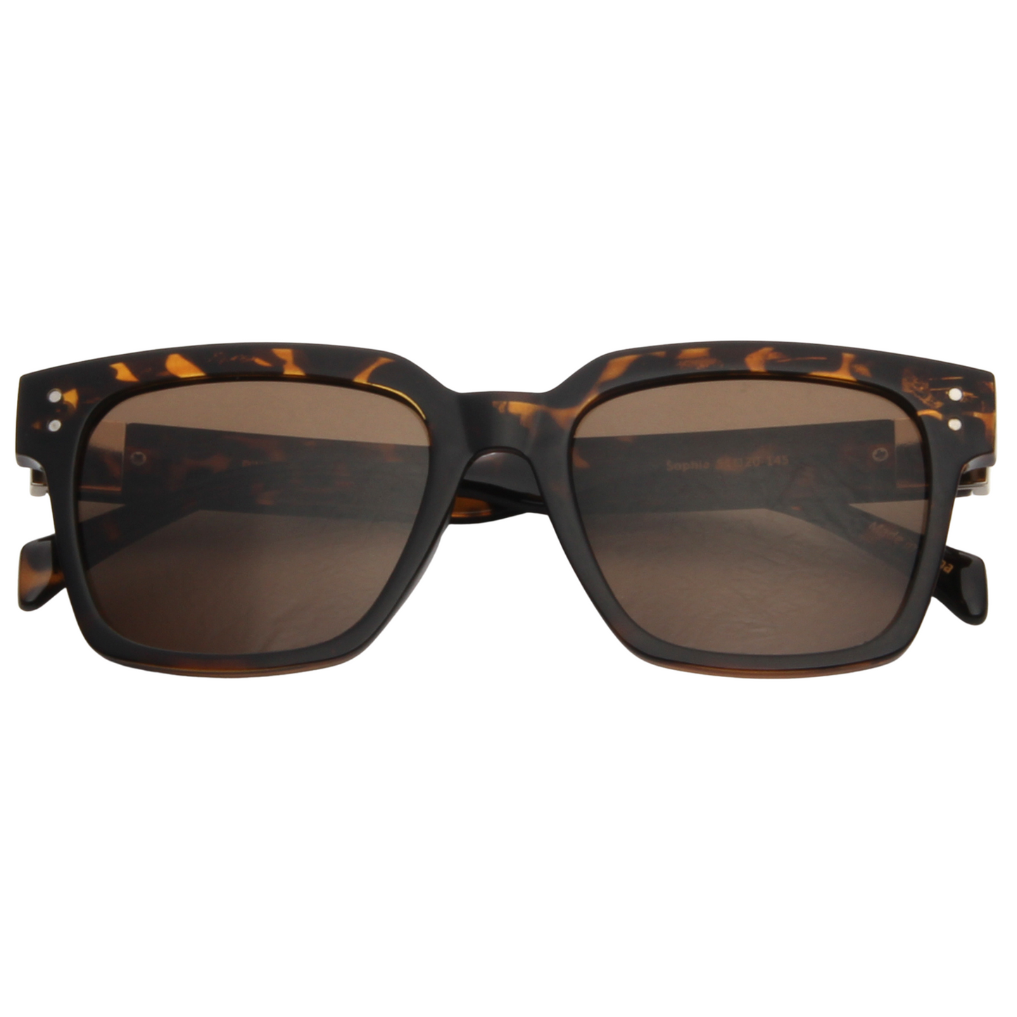 SOFIA – Tortoise Frame Sunglasses (Brown)
