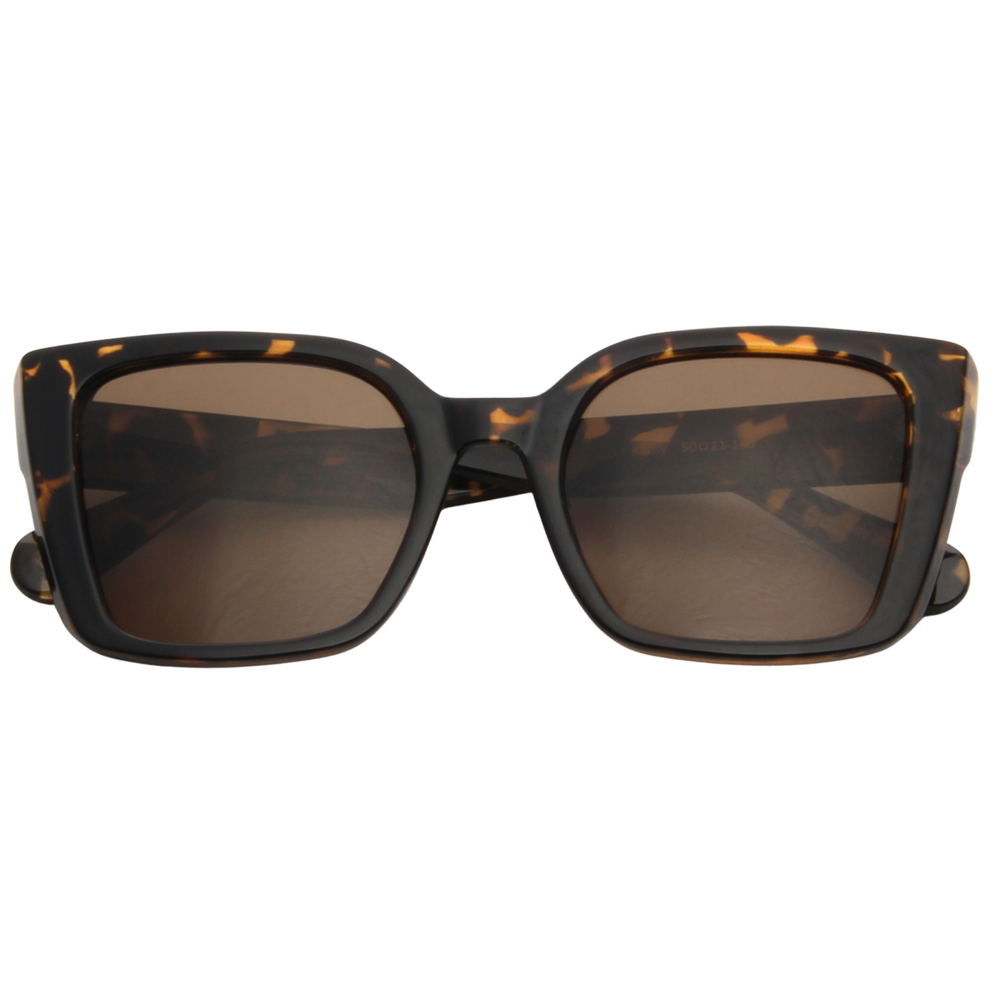 KATHY – Tortoise Frame Sunglasses (Brown)