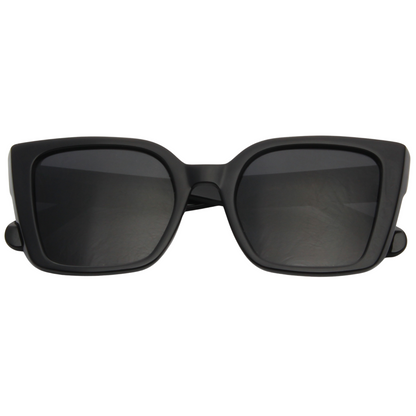 KATHY – Black Frame Sunglasses (Smoke Gray)