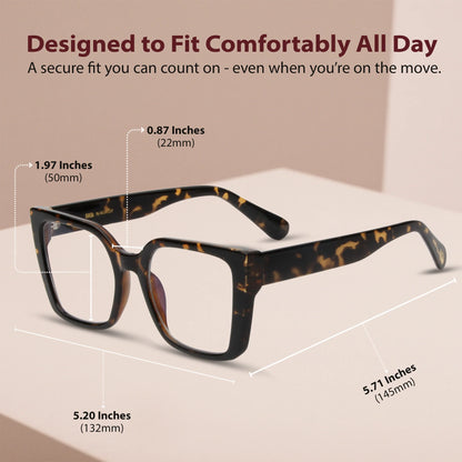 KATHY Set – Tortoise Frame + Pink, Green & Burgundy Clips