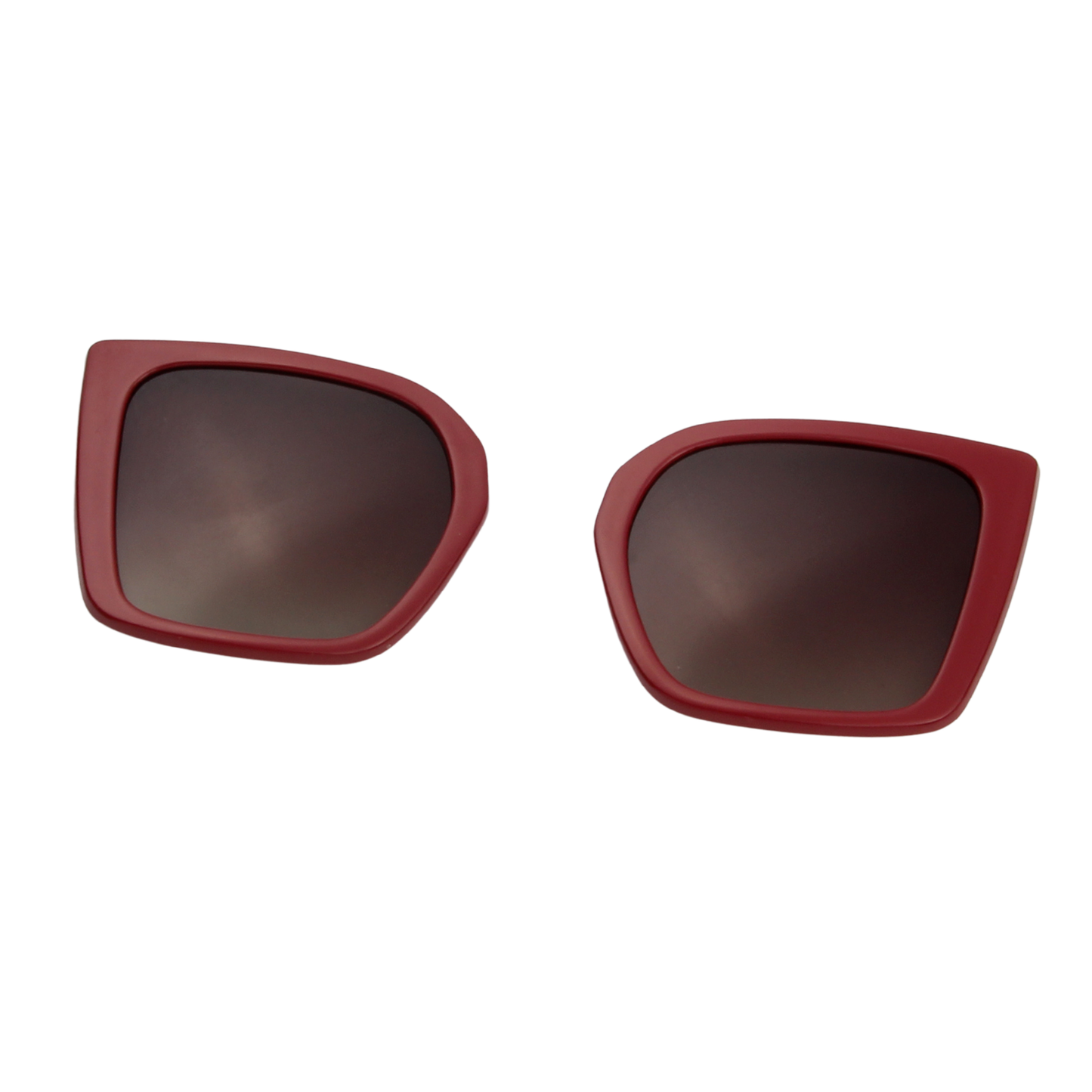 KATHY Clip – Burgundy Sunglasses
