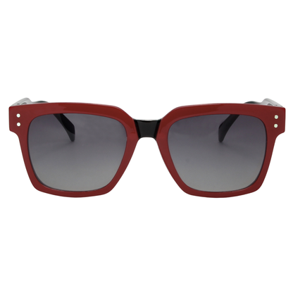 SOFIA Clip - Burgundy Sunglasses