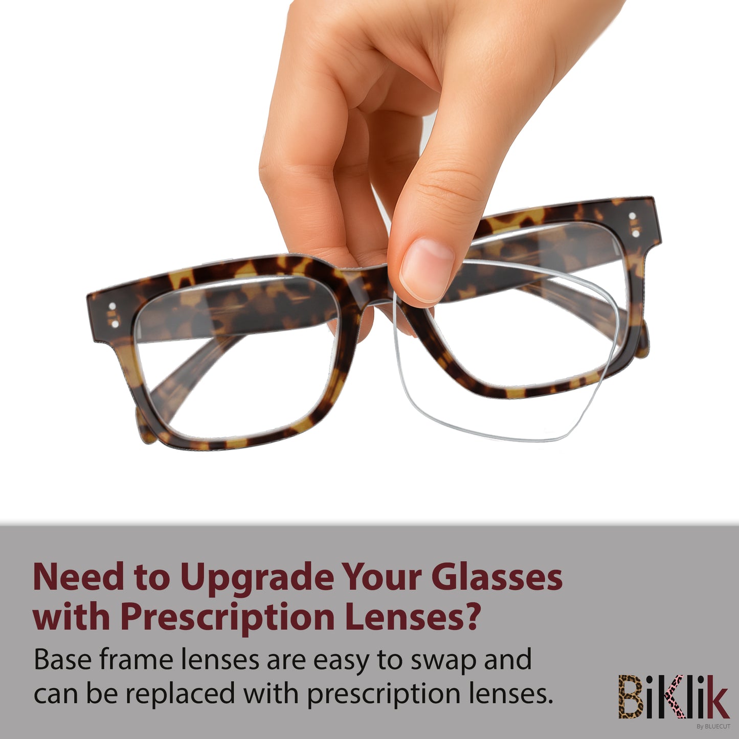 SOFIA Set – Tortoise Frame + Matte Black, Tor & Burgundy Clips