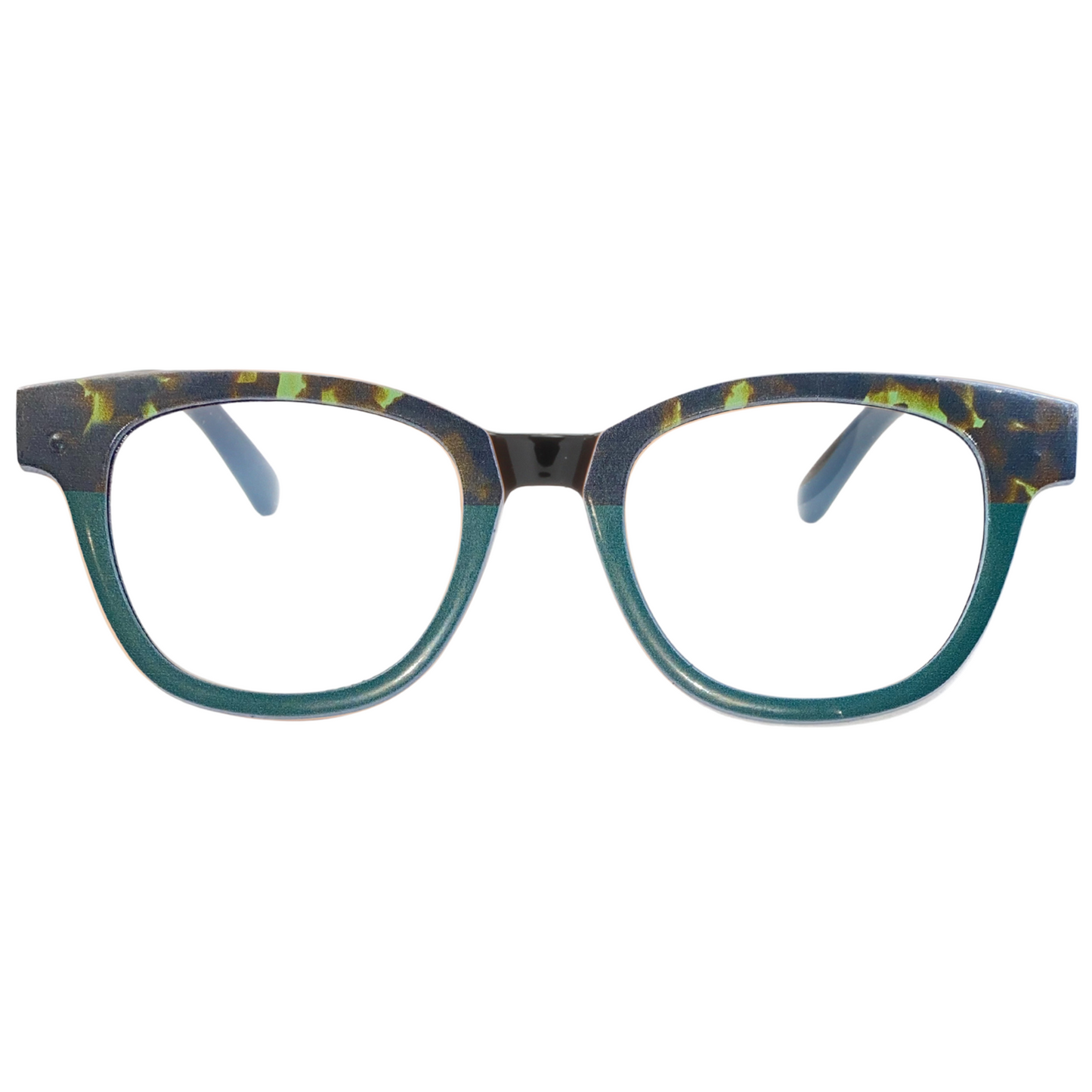 DEBBIE Clip - Olive Green Tortoise
