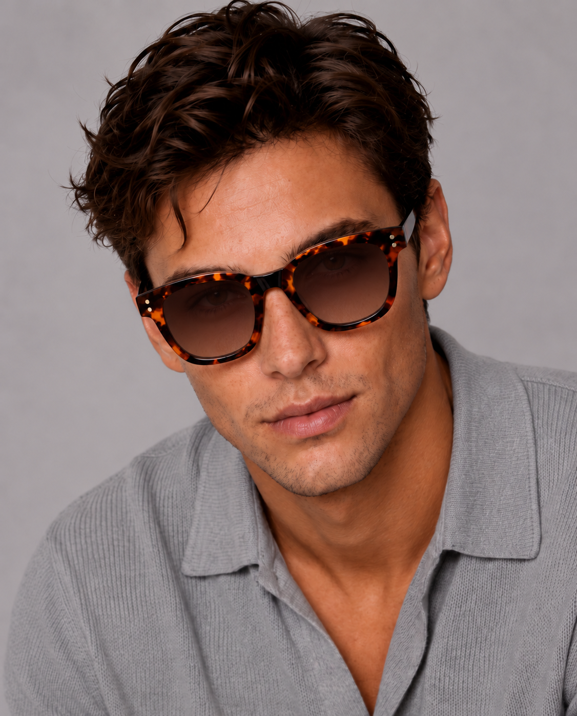 DEBBIE Clip - Amber Tortoise (L0766)