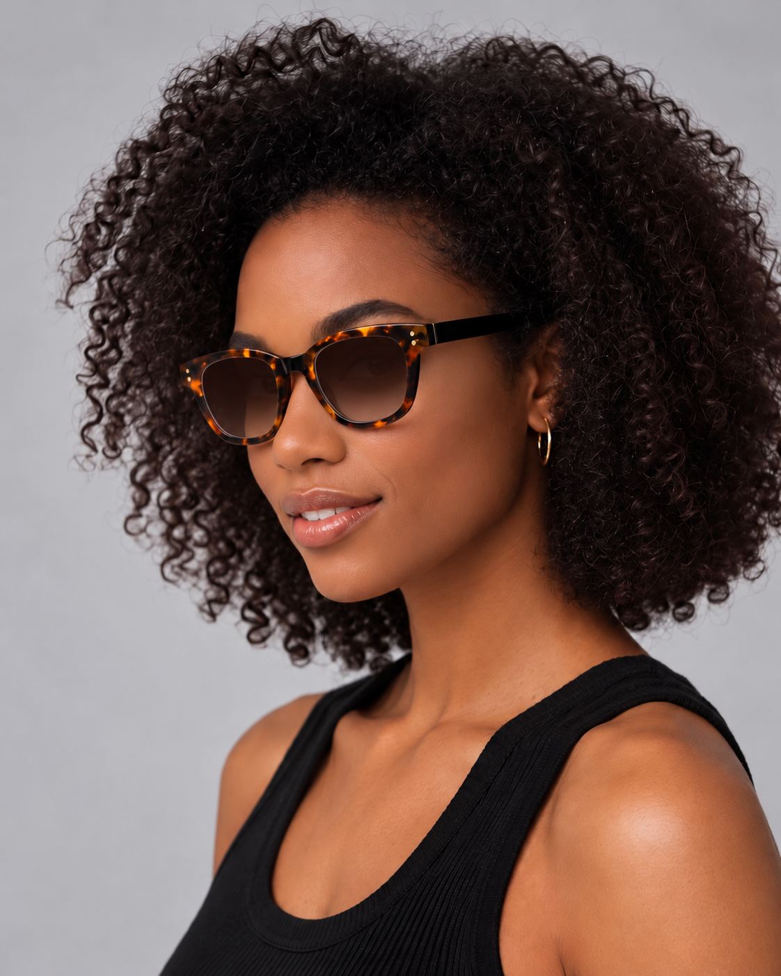 DEBBIE Clip - Amber Tortoise (L0766)