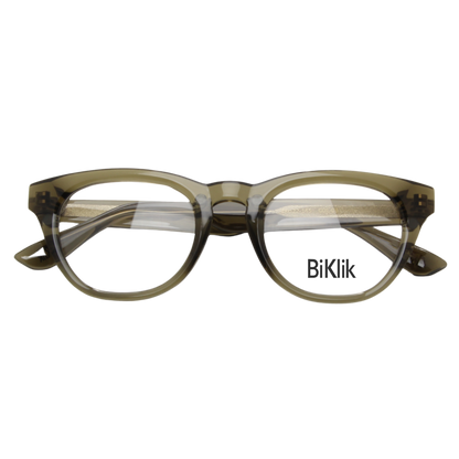 LAURA – Olive Crystal Frame