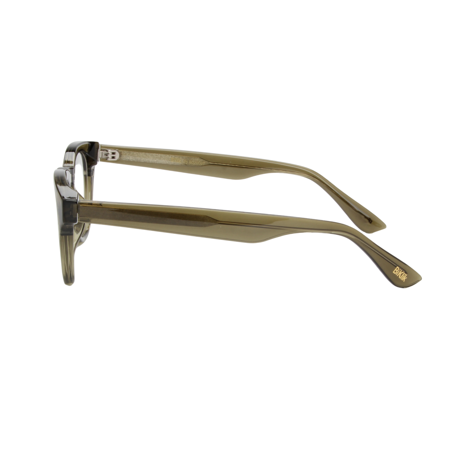 LAURA – Olive Crystal Frame