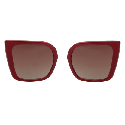KATHY Clip – Burgundy Sunglasses