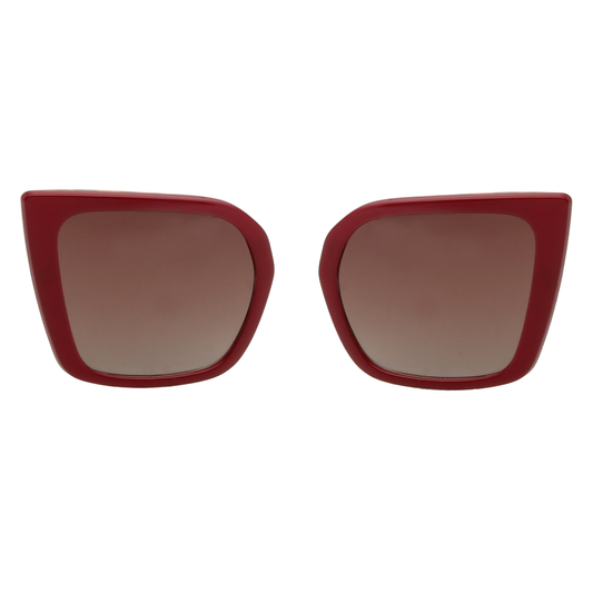 KATHY Clip – Burgundy Sunglasses